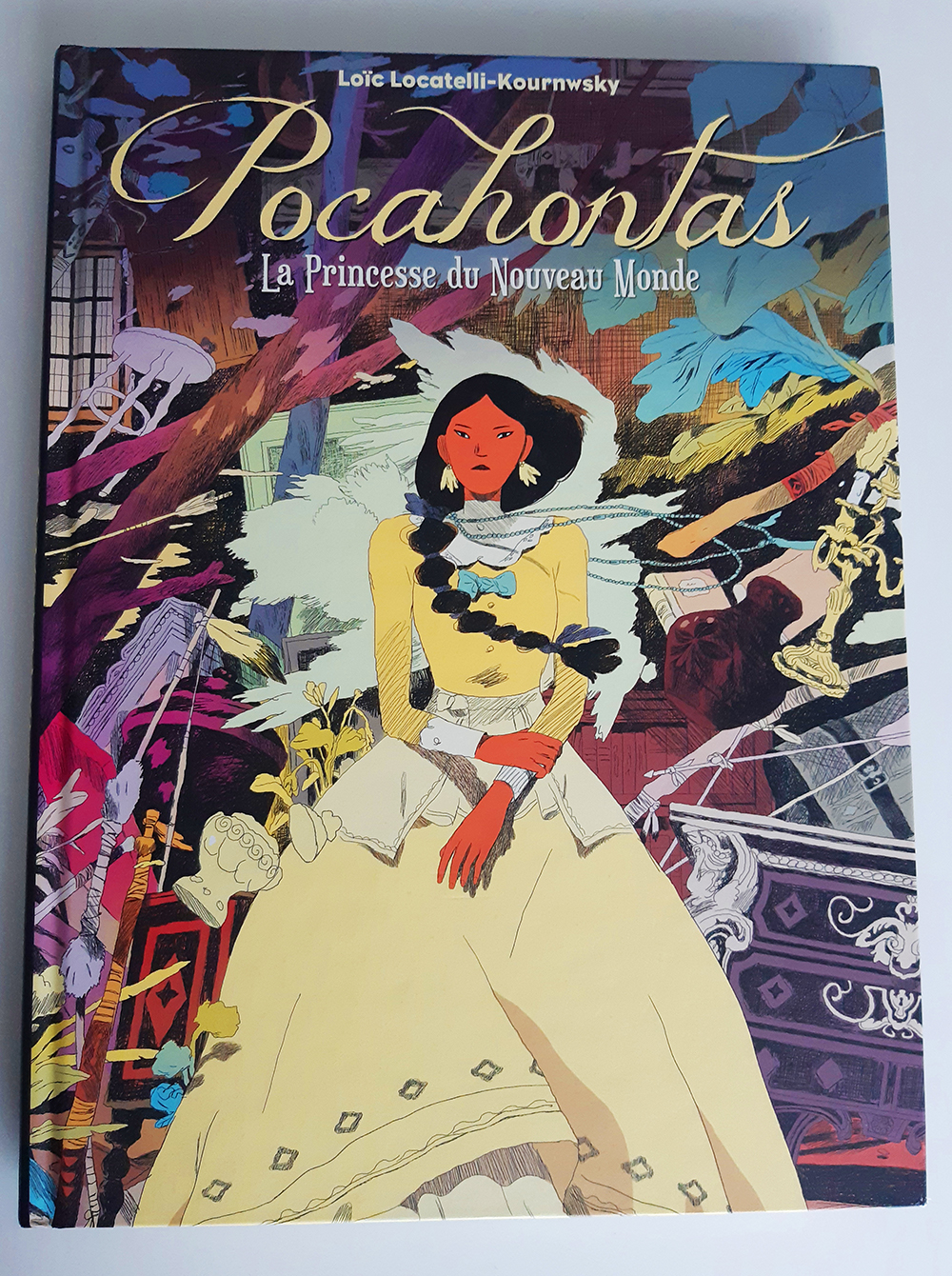 Couverture_Pocahontas, Princesse du Nouveau Monde